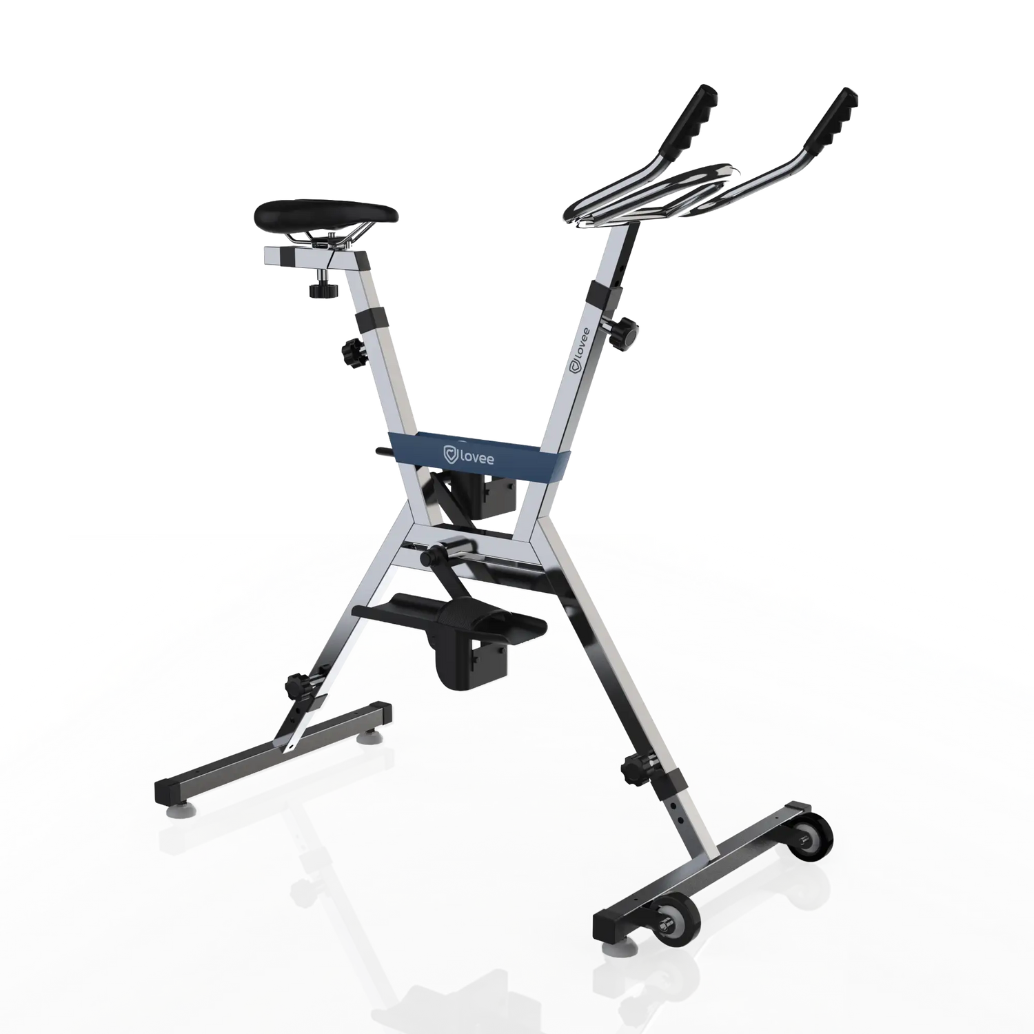 Aquabike Lovee mit blauem Elastikband. ::visuel:blau